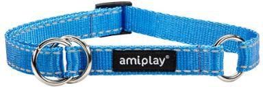 AmiPlay Obroża półzaciskowa Reflective M 25-40 bx1