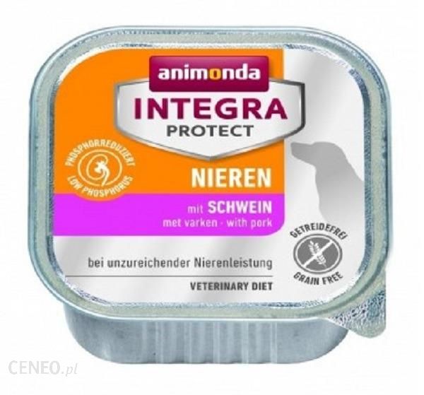 Animonda Integra Protect Nieren Wieprzowina Tacka 11x150g