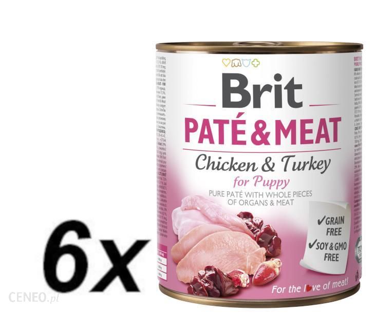 Brit Pate & Meat Puppy 6x800g