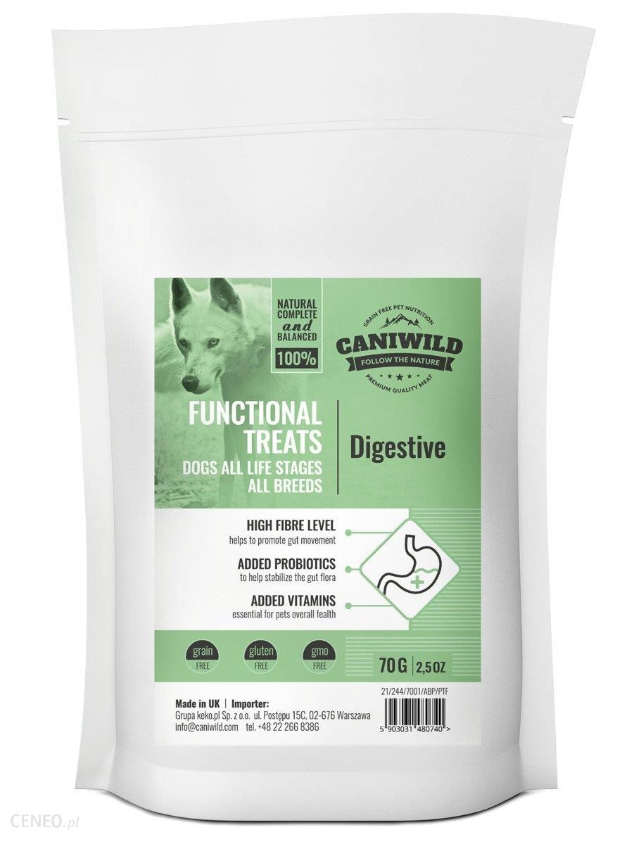 Caniwild Przysmaki Wspomagające Trawienie Digestive Treats 70G