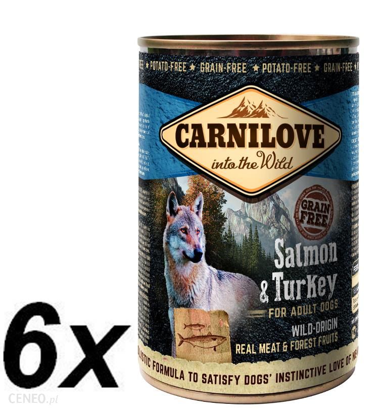 carnilove Wild Meat Salmon & Turkey 6x400g