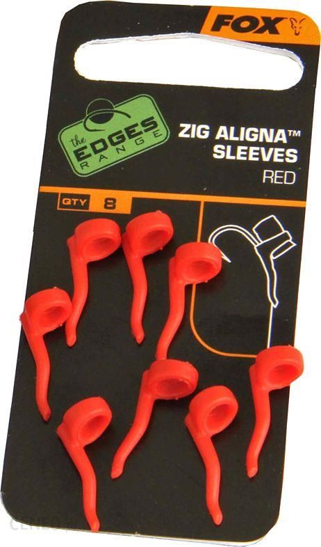 Fox Zig Aligna Sleeves X 8 Red (Cac468)