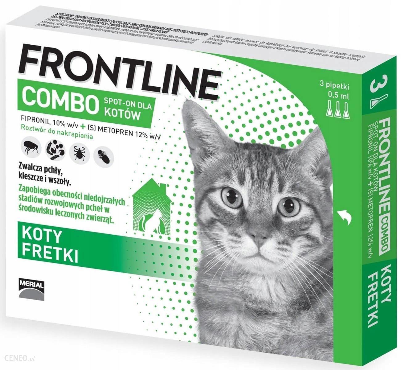 Frontline Combo Spot-On Dla Kotów Pipeta 0
