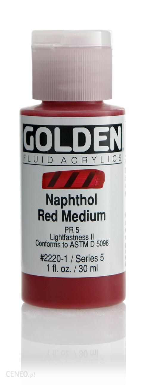 Golden Fl. Naphthol Red Med. 30ml -farba