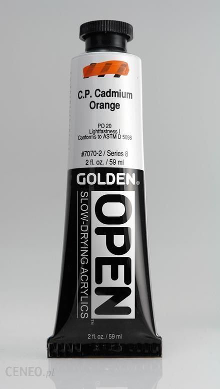 Golden OPEN C.P. Cadmium Orange 59ml -farba