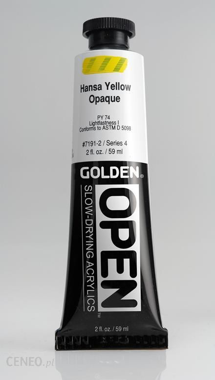 Golden OPEN Hansa Yellow Opaque 59ml -farba