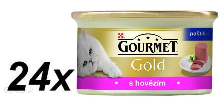Gourmet Gold Mus z Wołowiną 24x85g