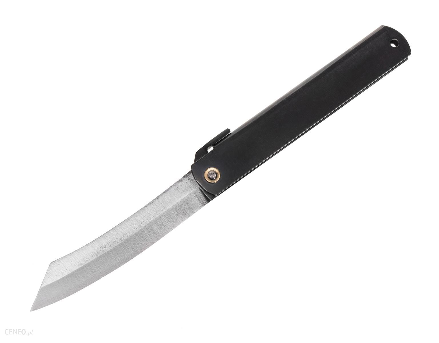 Higonokami Nóż Składany Triple Layered Sk Folder Black 3.5" (Higo08Bl)