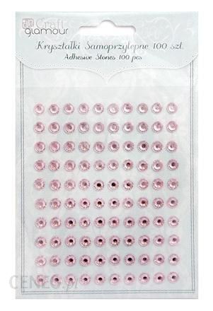 Kryształki samoprzylepne Dalprint GRKR-08 100szt różowe