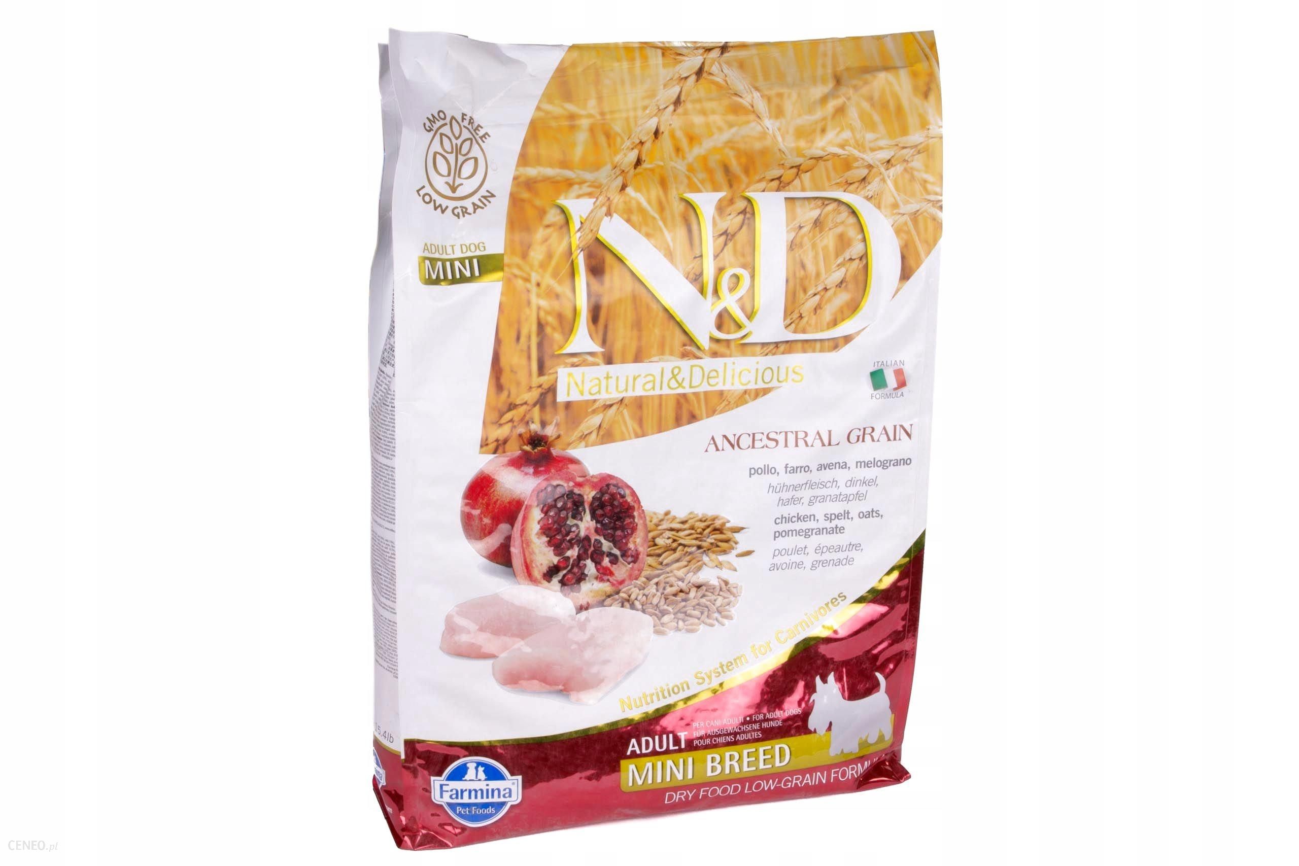 N&D Low Grain CHICKEN & POMEGRANATE adult mini 7kg