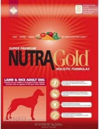 Nutra Gold Holistic Lamb & Rice Adult Dog 3Kg