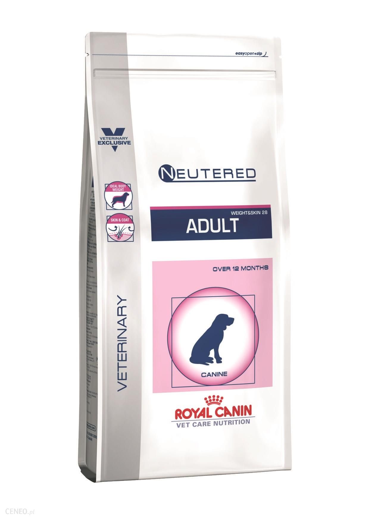 Royal Canin Veterinary Care Nutrition Neutered Adult Weight&Skin 28 2x10kg