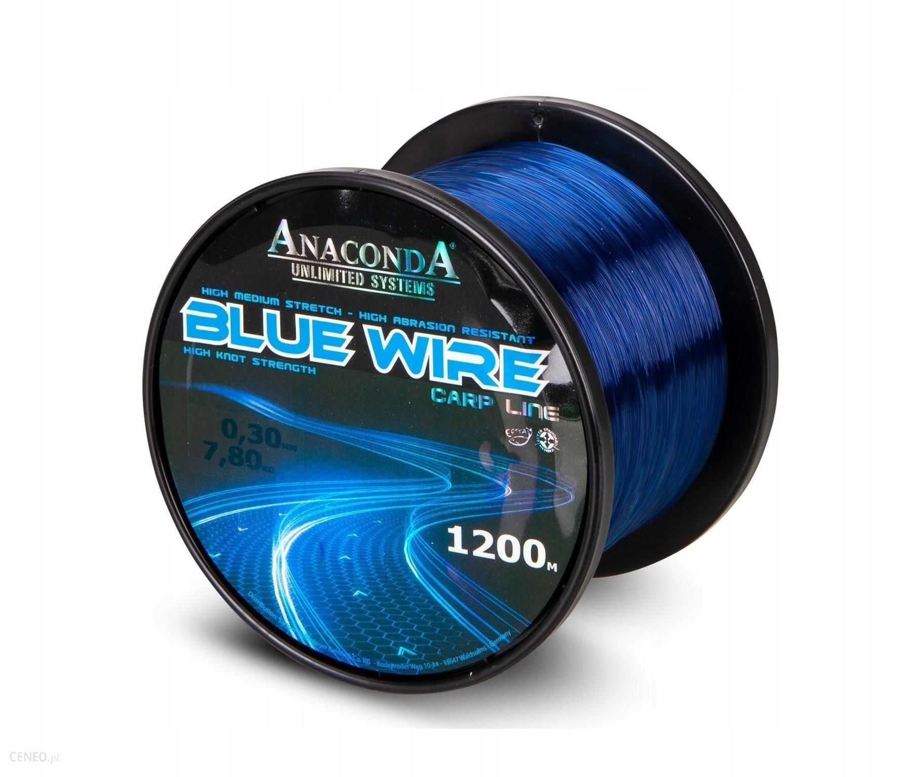 Sanger Żyłka Anaconda Blue Wire 0