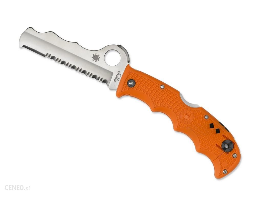 Spyderco Nóż Ratunkowy Assist Orange C79Psor