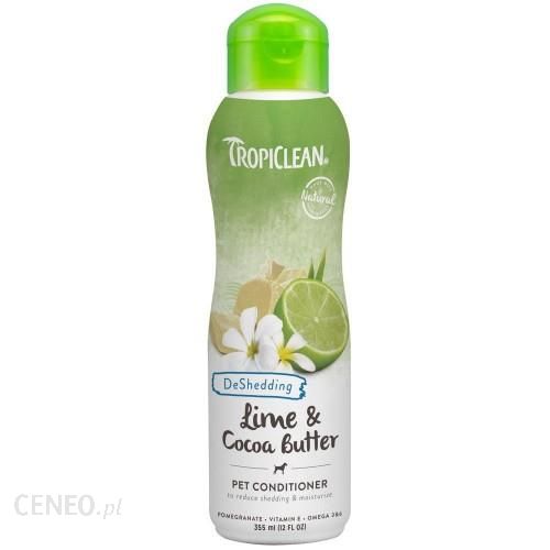 Tropiclean Lime & Cocoa Butter Conditioner 355ml odżywka z kwasami Omega 3 i 6