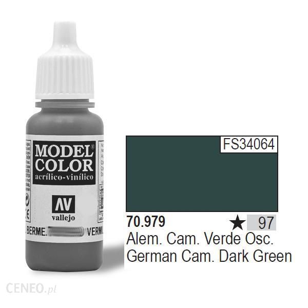 Vallejo Farba akrylowa - German Camo Dark Green nr 70979 (97) / 17ml 70979