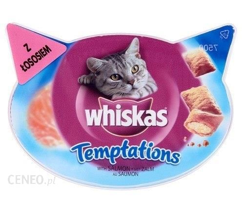 Whiskas Temptations Salmon (Łosoś) 60G